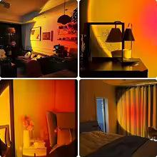 Sunset Projector Lamp — RGB Night Light for Bedroom
